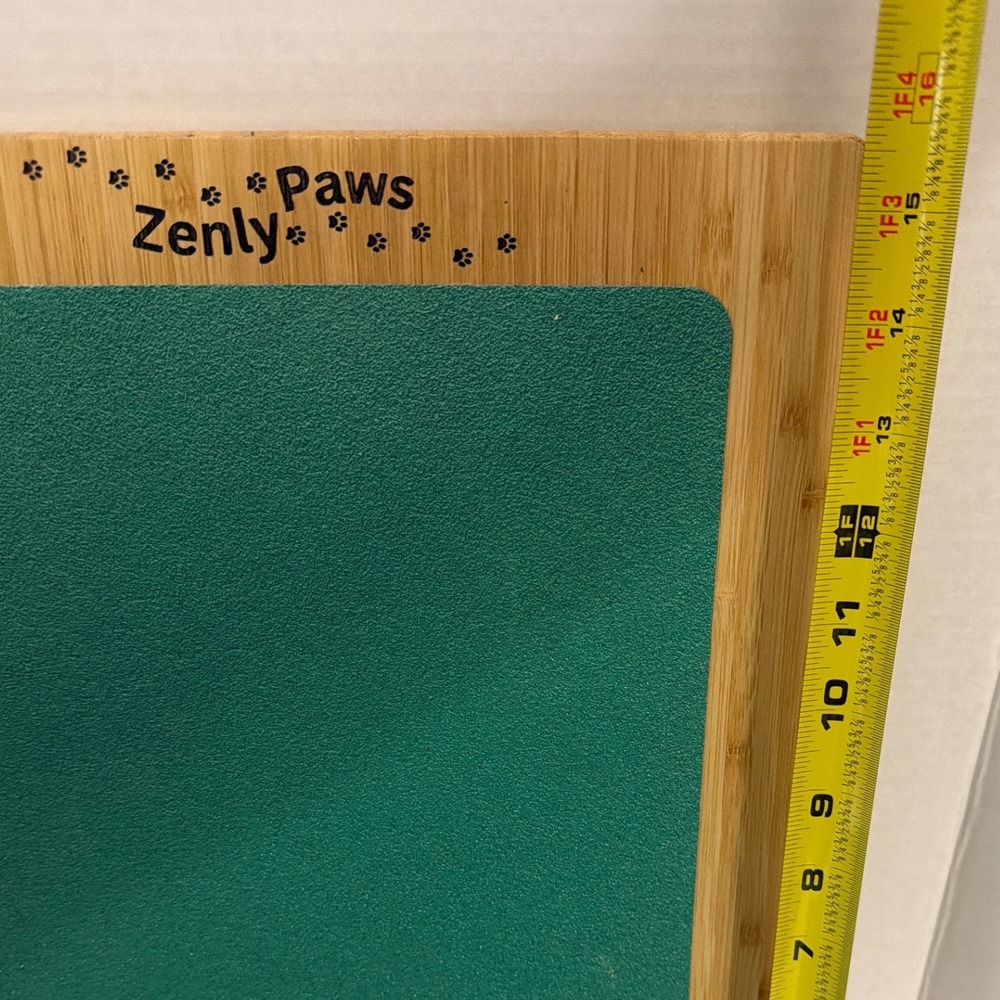 Zenly Paws Bamboo Dog Nail Scratch Board Green with 2 Replacement‎ Pads - Picture 4 of 12